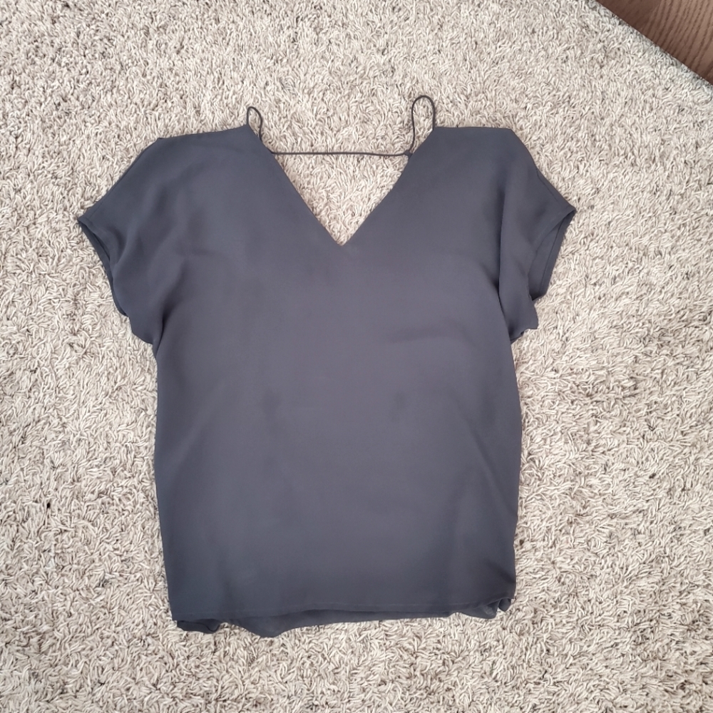 Grey blouse